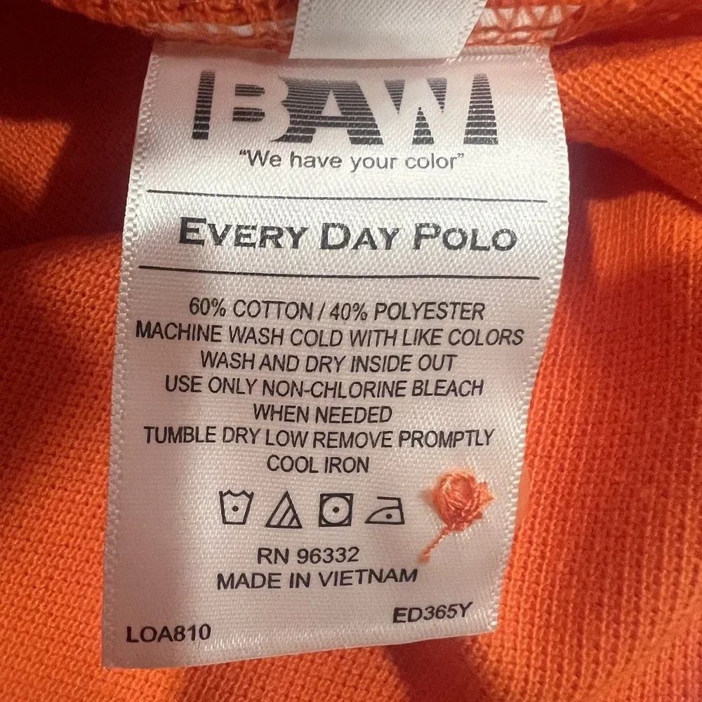 Masters golf orange